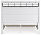 Ashbryn  Panel Storage Bed, Dresser And Mirror