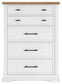 Ashbryn California  Panel Storage Bed, Dresser, Mirror, Chest And Nightstand