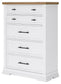 Ashbryn California  Panel Storage Bed, Dresser, Mirror, Chest And Nightstand