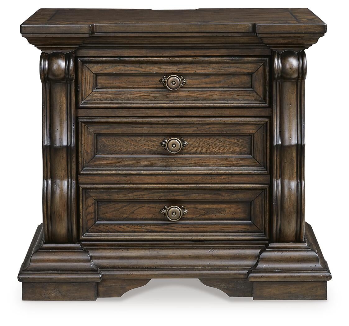 Maylee California  Upholstered Bed, Dresser, Mirror, Chest And Nightstand