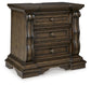 Maylee California  Upholstered Bed, Dresser, Mirror, Chest And Nightstand