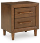 Lyncott  Upholstered Panel Bed, Dresser, Mirror, Chest And Nightstand