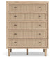 Cielden  Panel Headboard, Dresser, Mirror, Chest And Nightstand