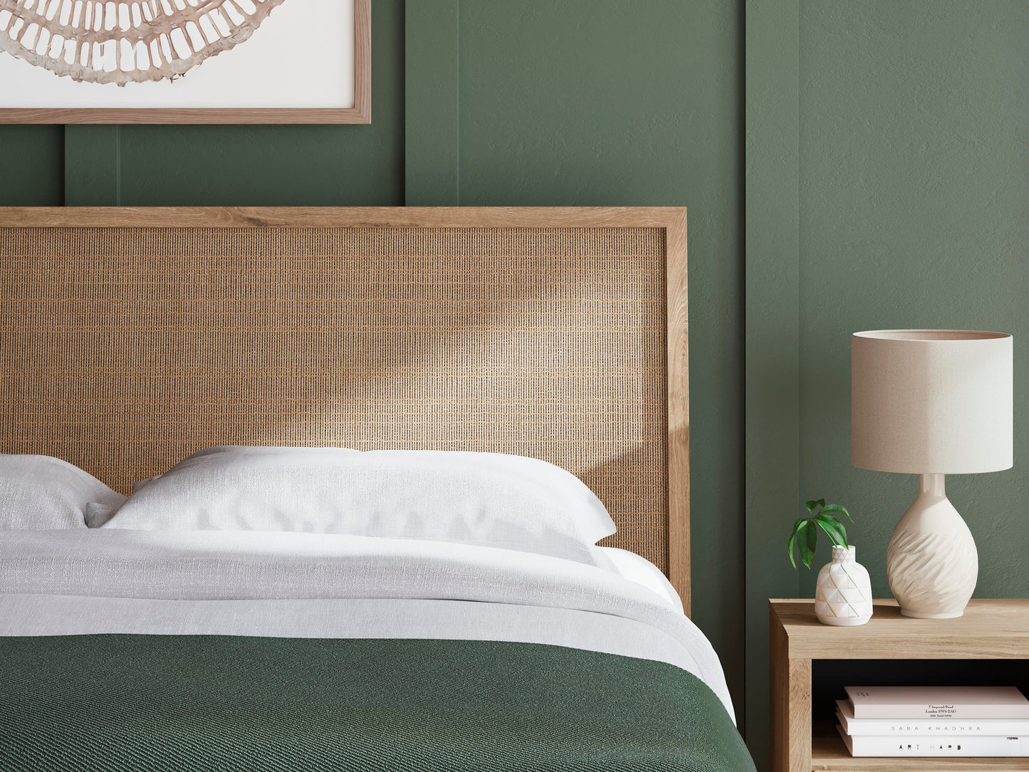 Cielden  Panel Headboard, Dresser, Mirror, Chest And Nightstand