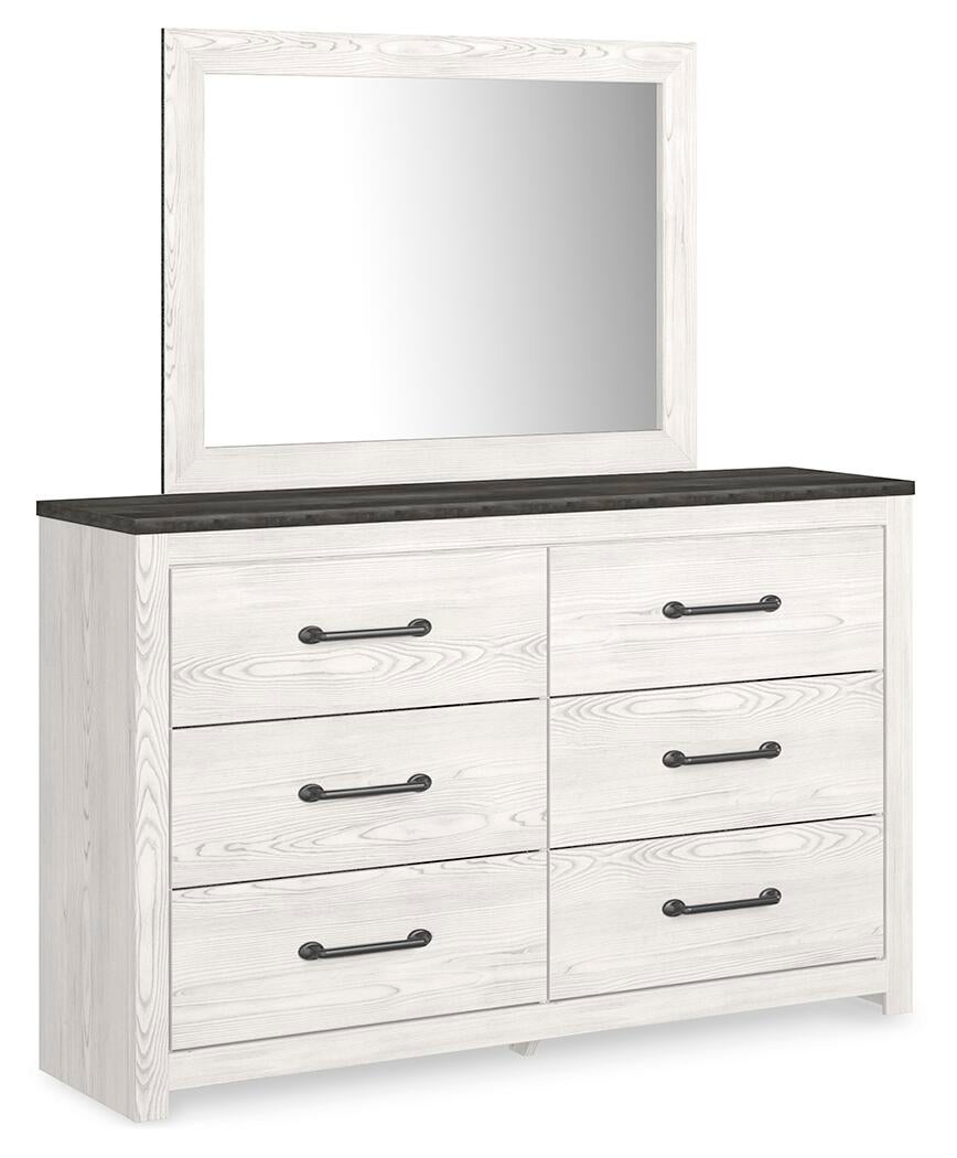 Gerridan  Panel Bed, Dresser, Mirror, Chest And Nightstand