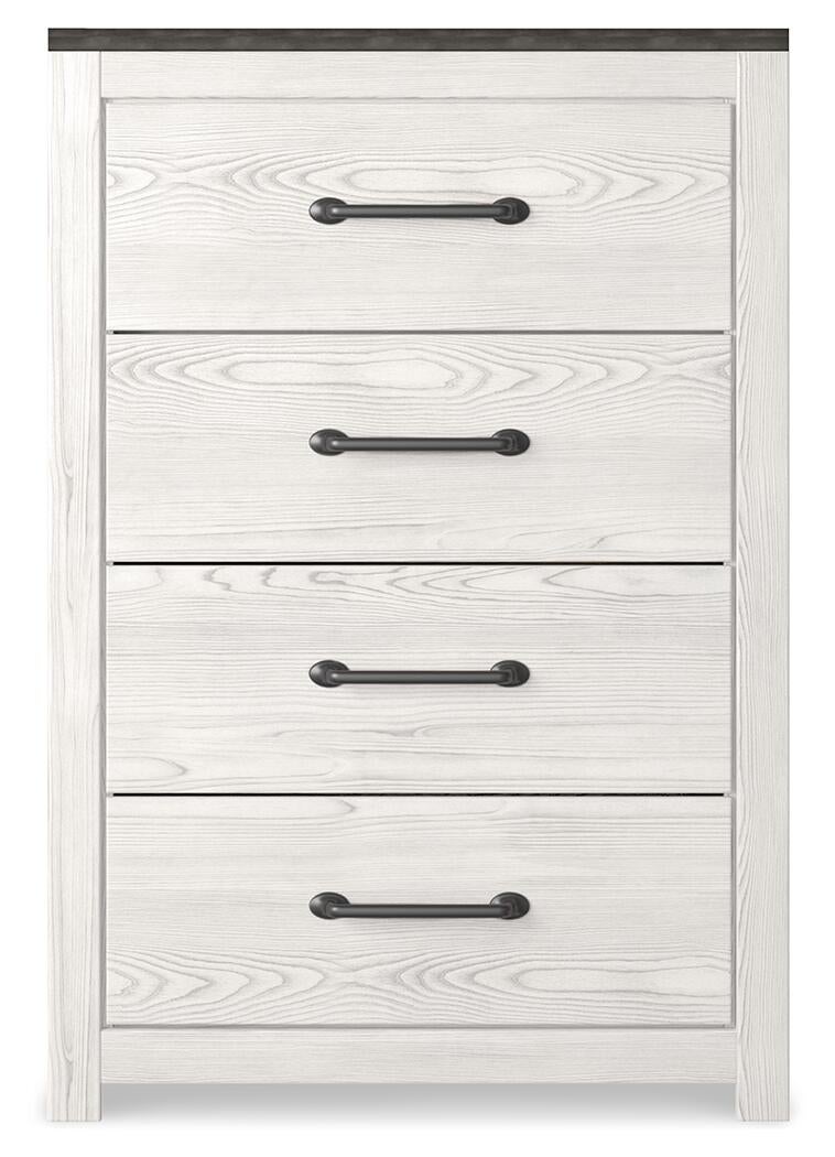 Gerridan  Panel Bed, Dresser, Mirror, Chest And Nightstand