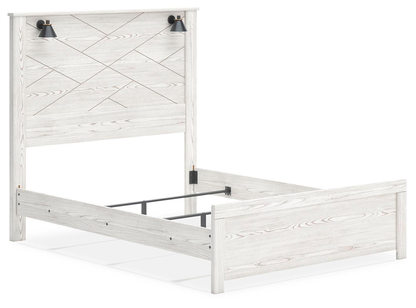 Gerridan  Panel Bed, Dresser, Mirror, Chest And Nightstand
