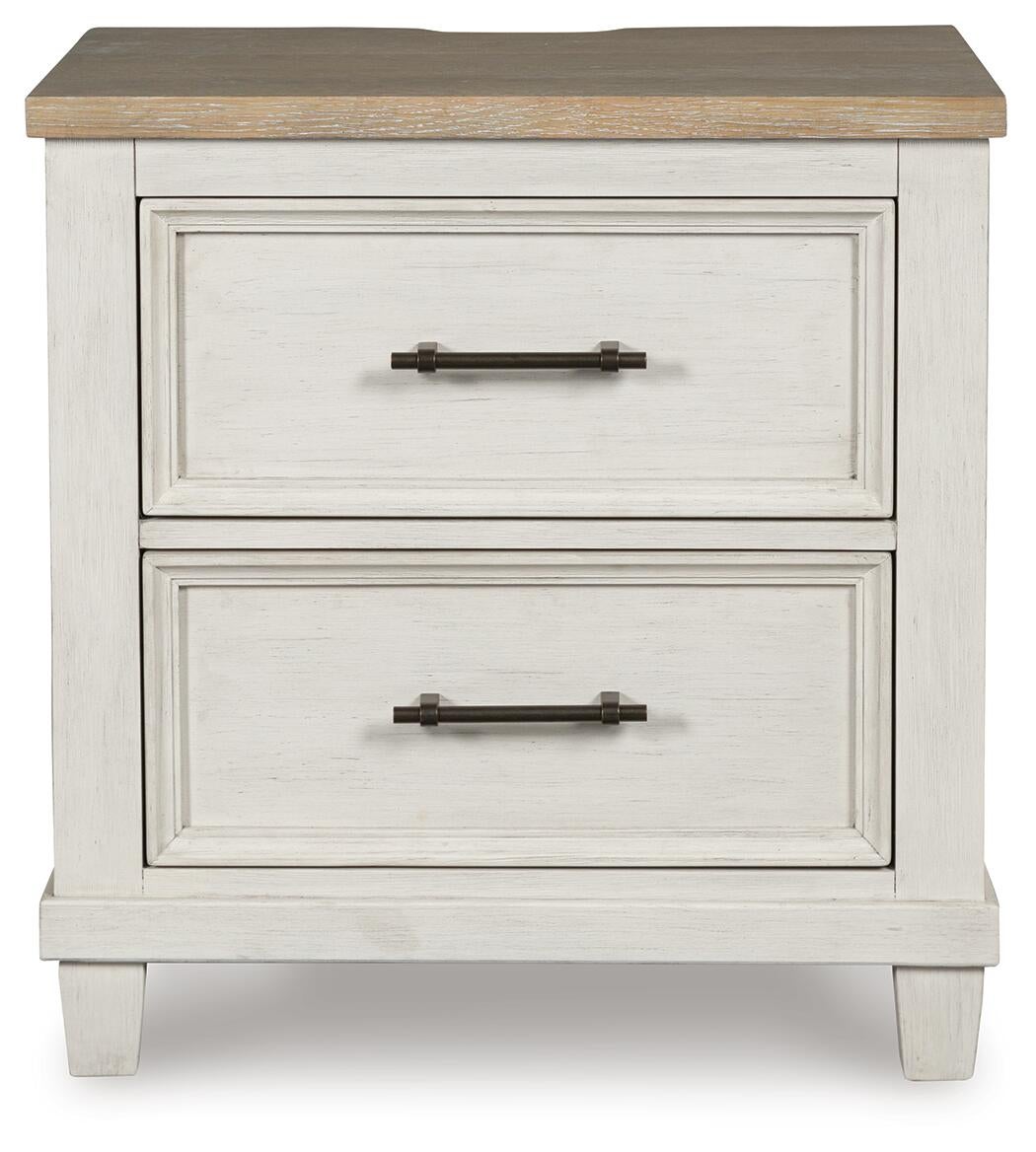 Shaybrock California  Panel Bed, Dresser, Mirror And Nightstand