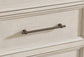 Shaybrock California  Panel Bed, Dresser, Mirror And Nightstand