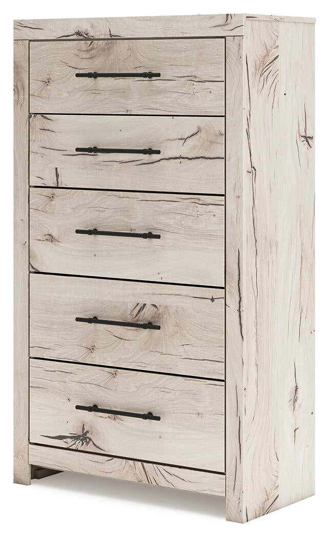 Lawroy  Panel Headboard, Dresser, Mirror, Chest And Nightstand