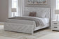 Cayboni  Panel Bed With Mirrored Dresser