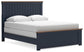 Landocken  Panel Bed, Dresser, Mirror And Nightstand