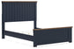 Landocken  Panel Bed, Dresser And Mirror