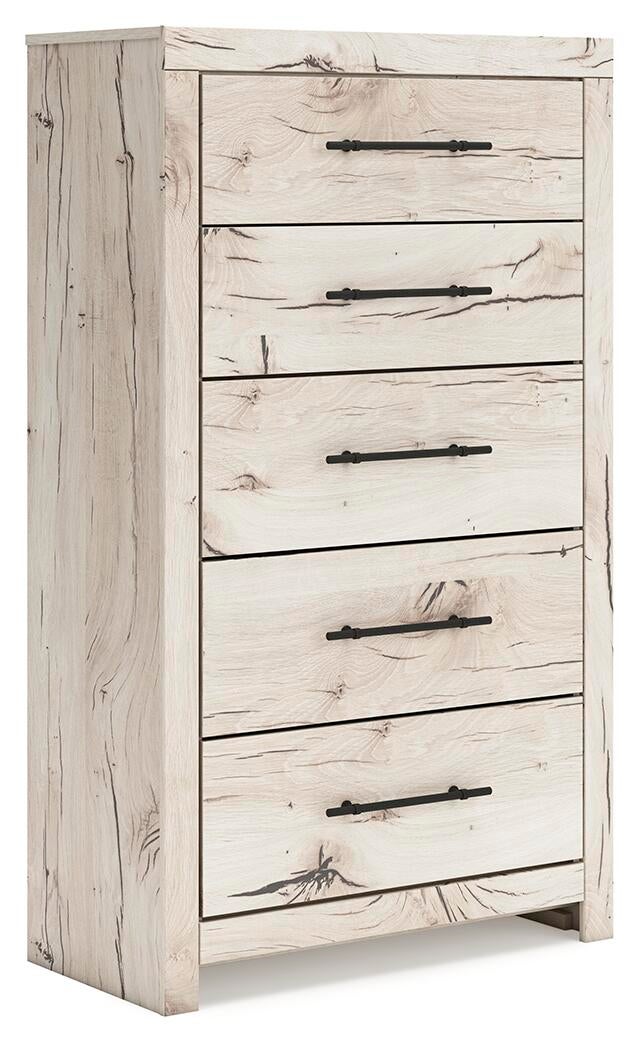 Lawroy  Panel Headboard, Dresser, Mirror, Chest And Nightstand