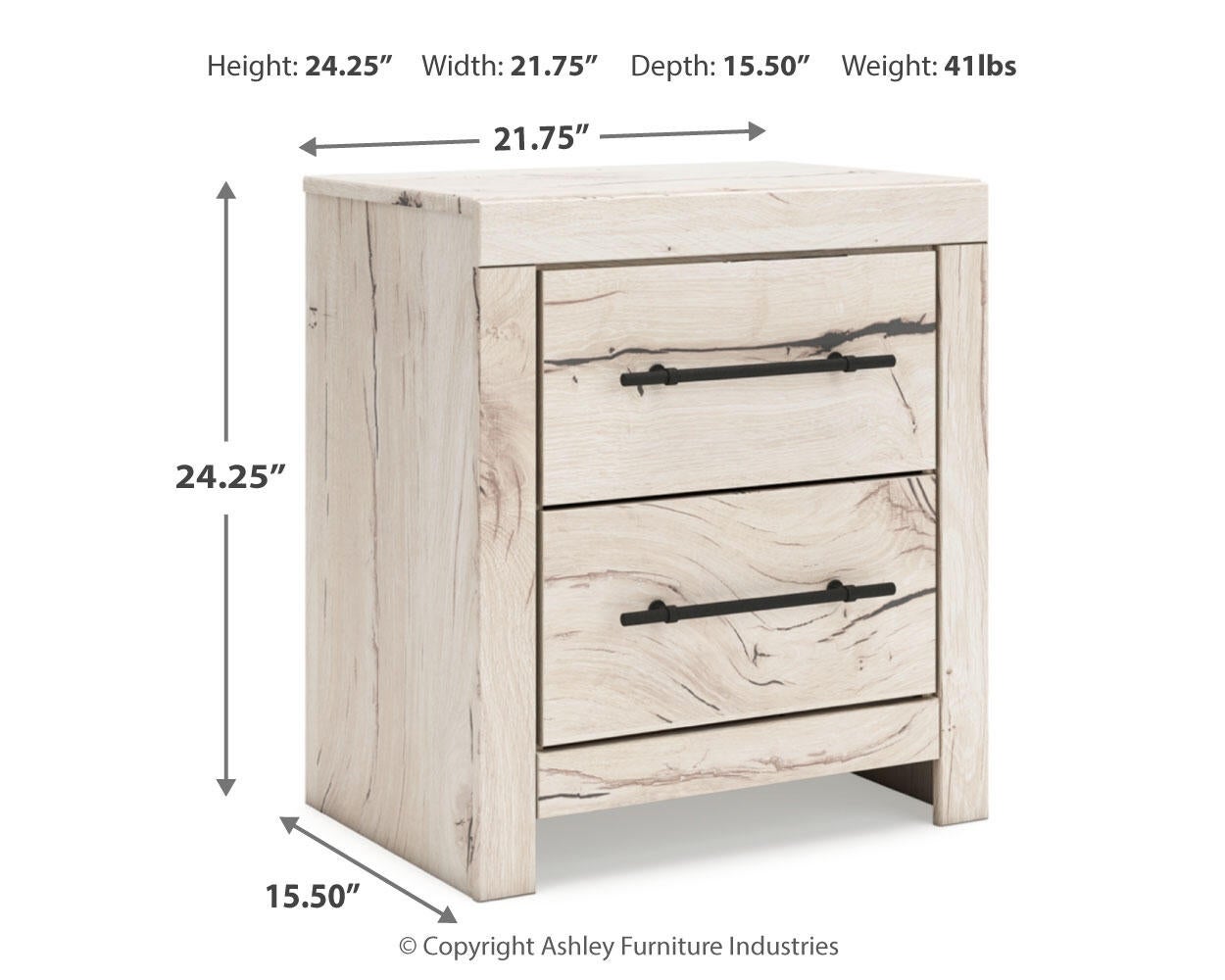 Lawroy  Panel Bed, Dresser, Mirror, Chest And Nightstand