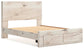 Lawroy  Panel Storage Bed, Dresser And Mirror