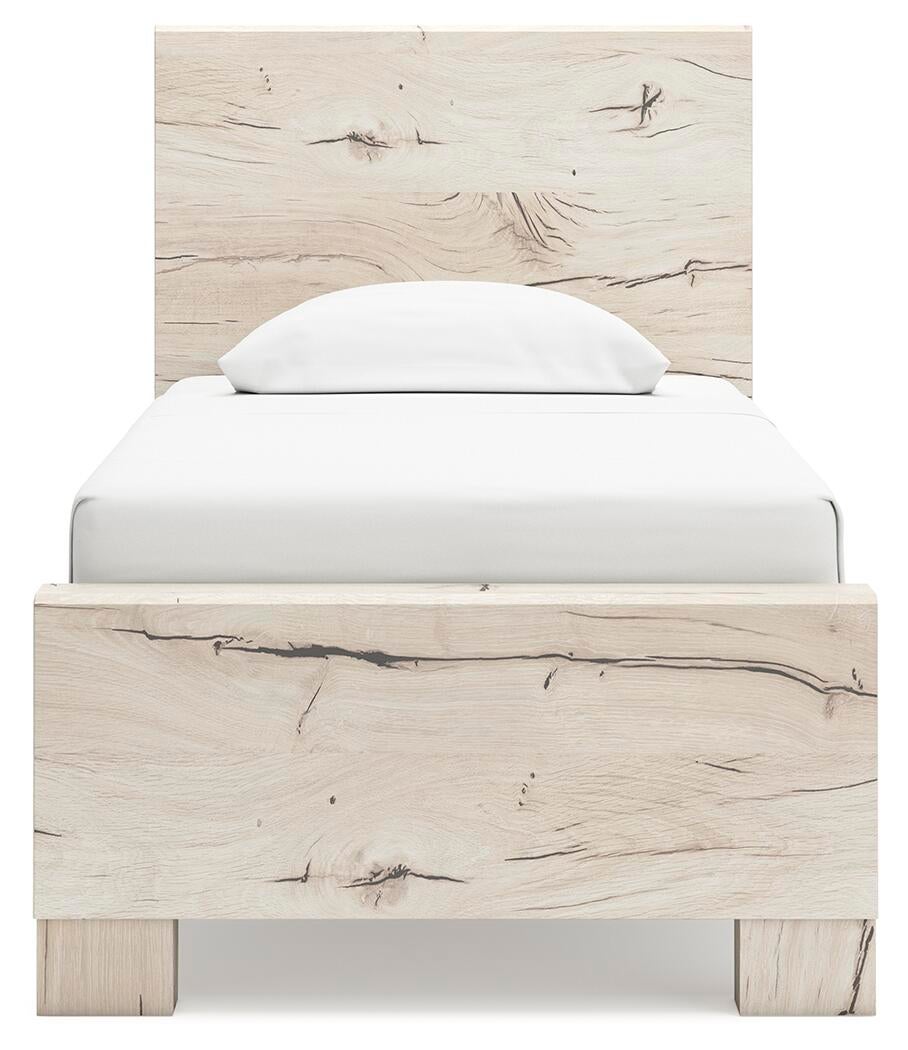 Lawroy  Panel Bed, Dresser, Mirror, Chest And Nightstand