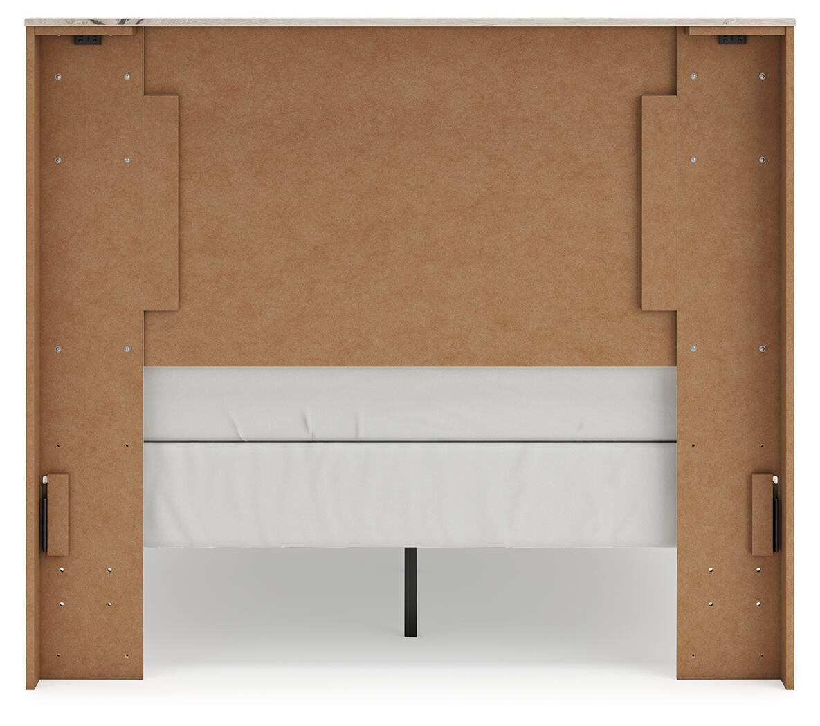 Lawroy  Panel Bed, Dresser, Mirror And Nightstand
