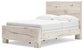 Lawroy  Panel Bed, Dresser, Mirror And Nightstand