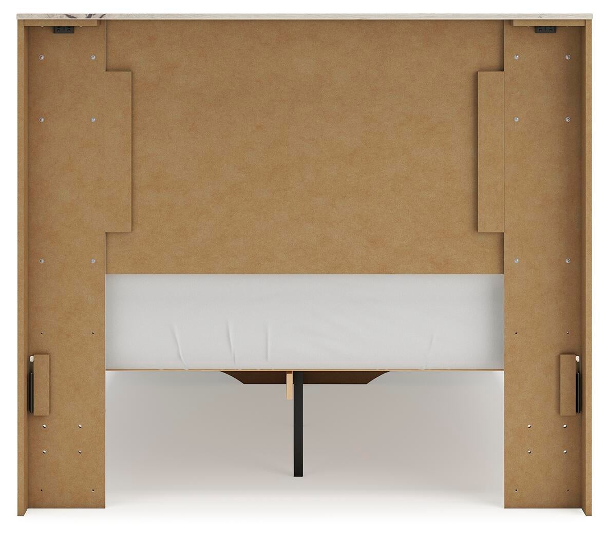 Lawroy  Panel Storage Bed, Dresser, Mirror And Nightstand