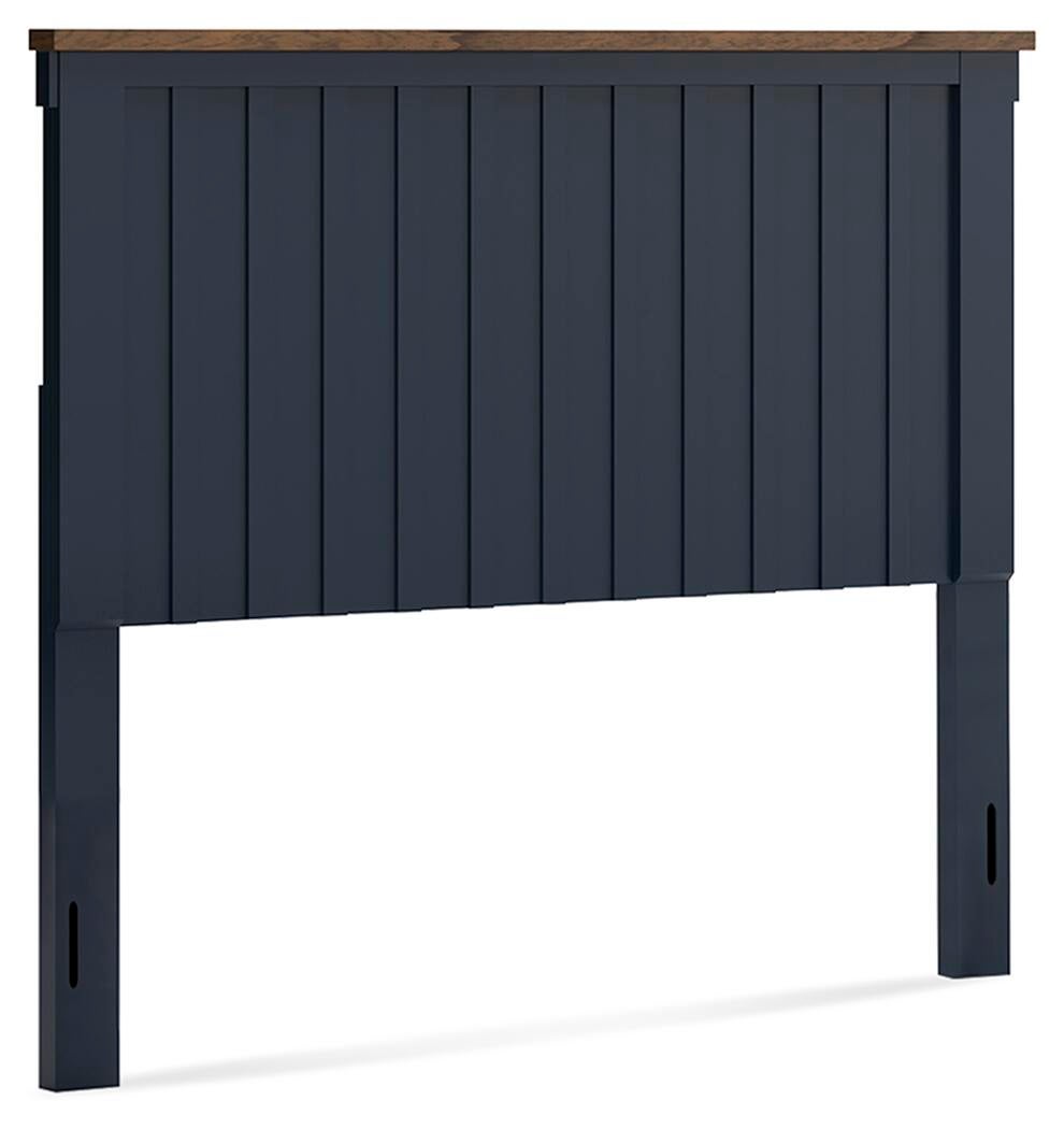 Landocken  Panel Headboard, Dresser And Mirror