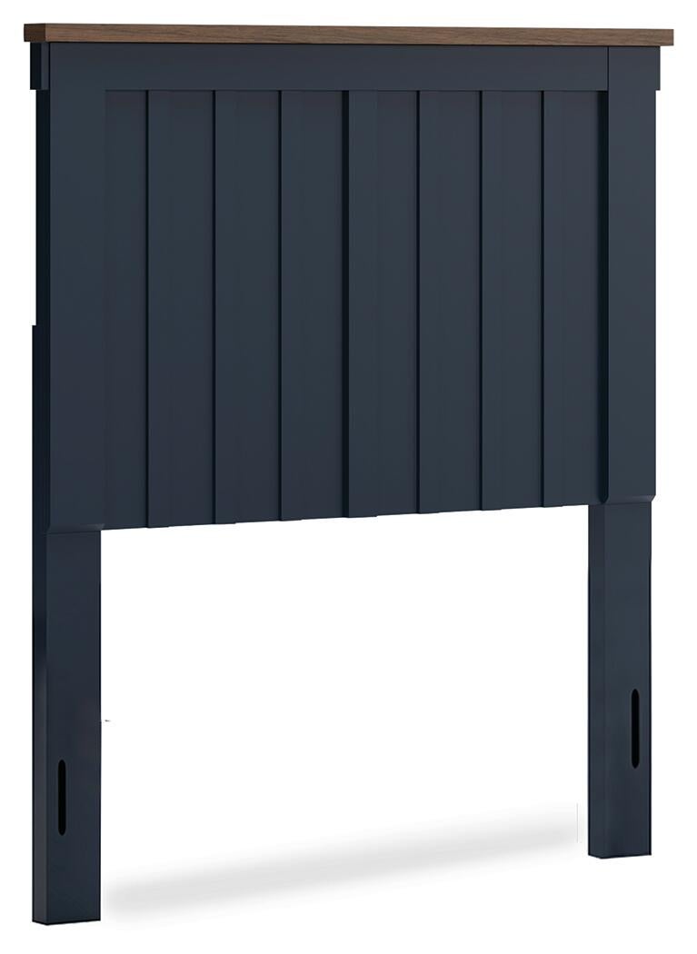 Landocken  Panel Headboard, Dresser, Mirror, Chest And Nightstand