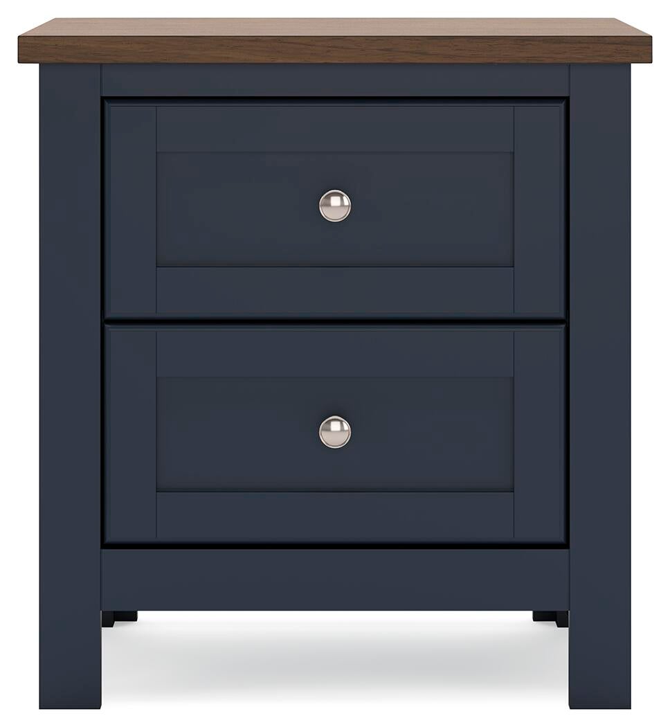 Landocken  Panel Headboard, Dresser, Mirror, Chest And Nightstand