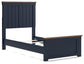 Landocken  Panel Bed, Dresser, Mirror And Nightstand