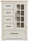 Shaybrock  Panel Bed, Dresser, Mirror, Chest And Nightstand