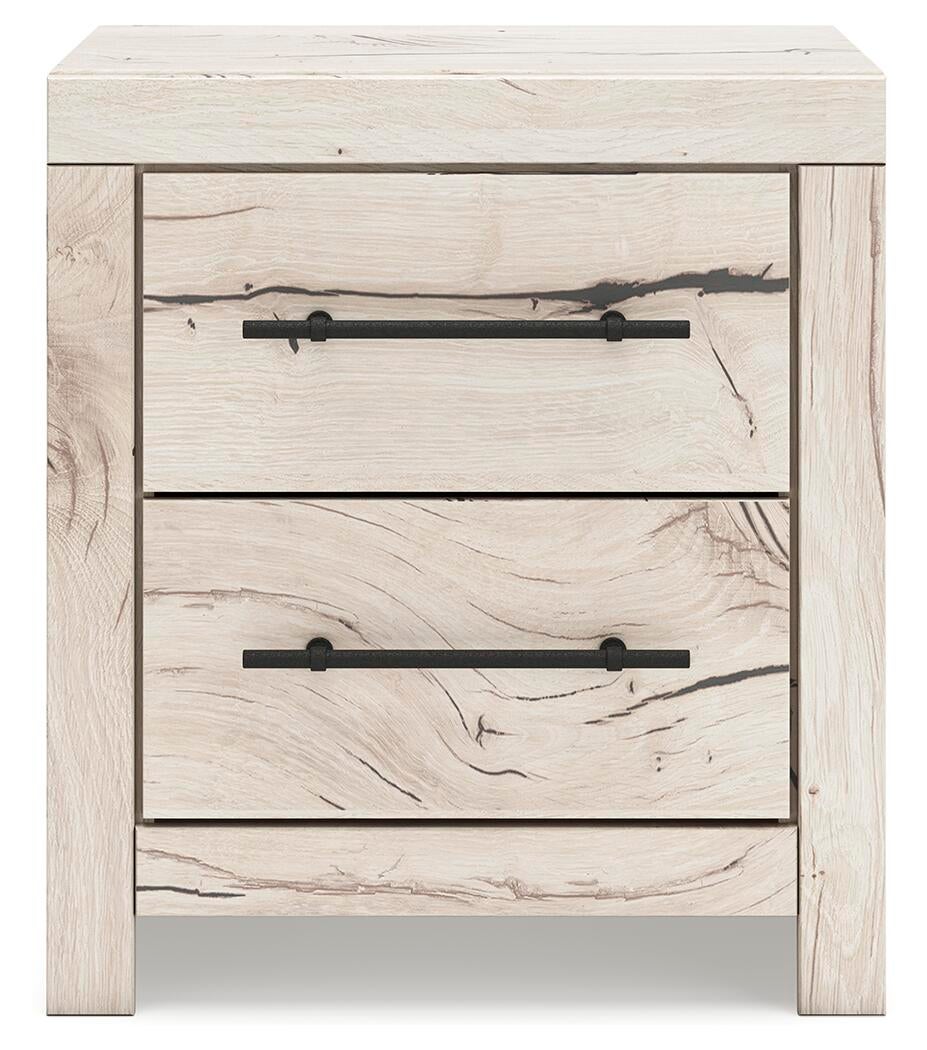 Lawroy  Panel Headboard, Dresser, Mirror And Nightstand