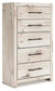 Lawroy  Panel Headboard, Dresser, Mirror, Chest And Nightstand