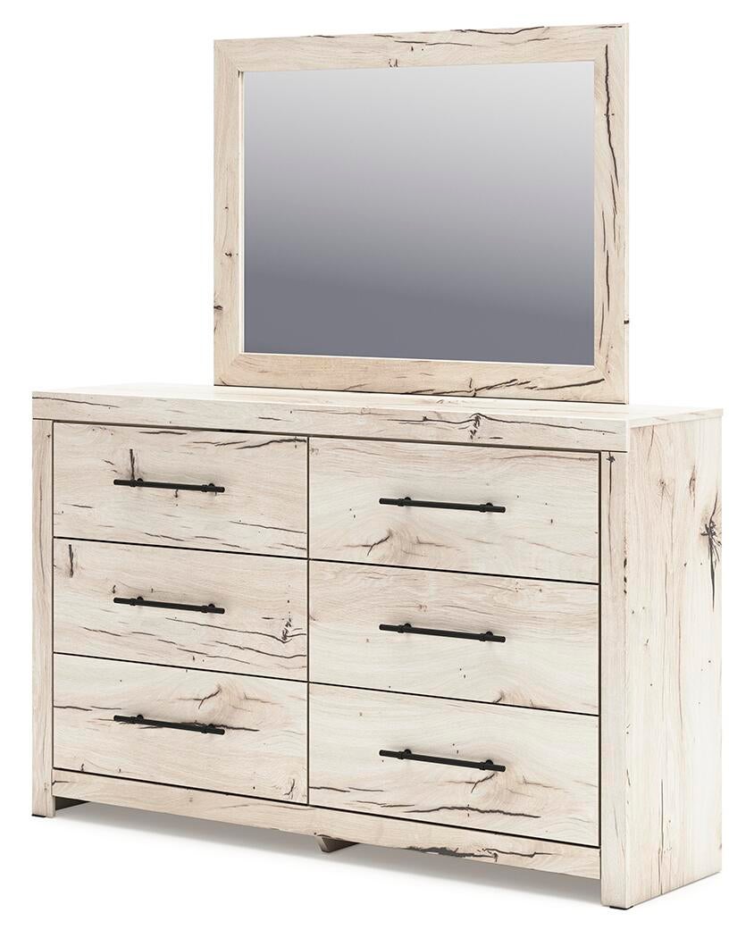 Lawroy  Panel Storage Bed, Dresser, Mirror, Chest And Nightstand