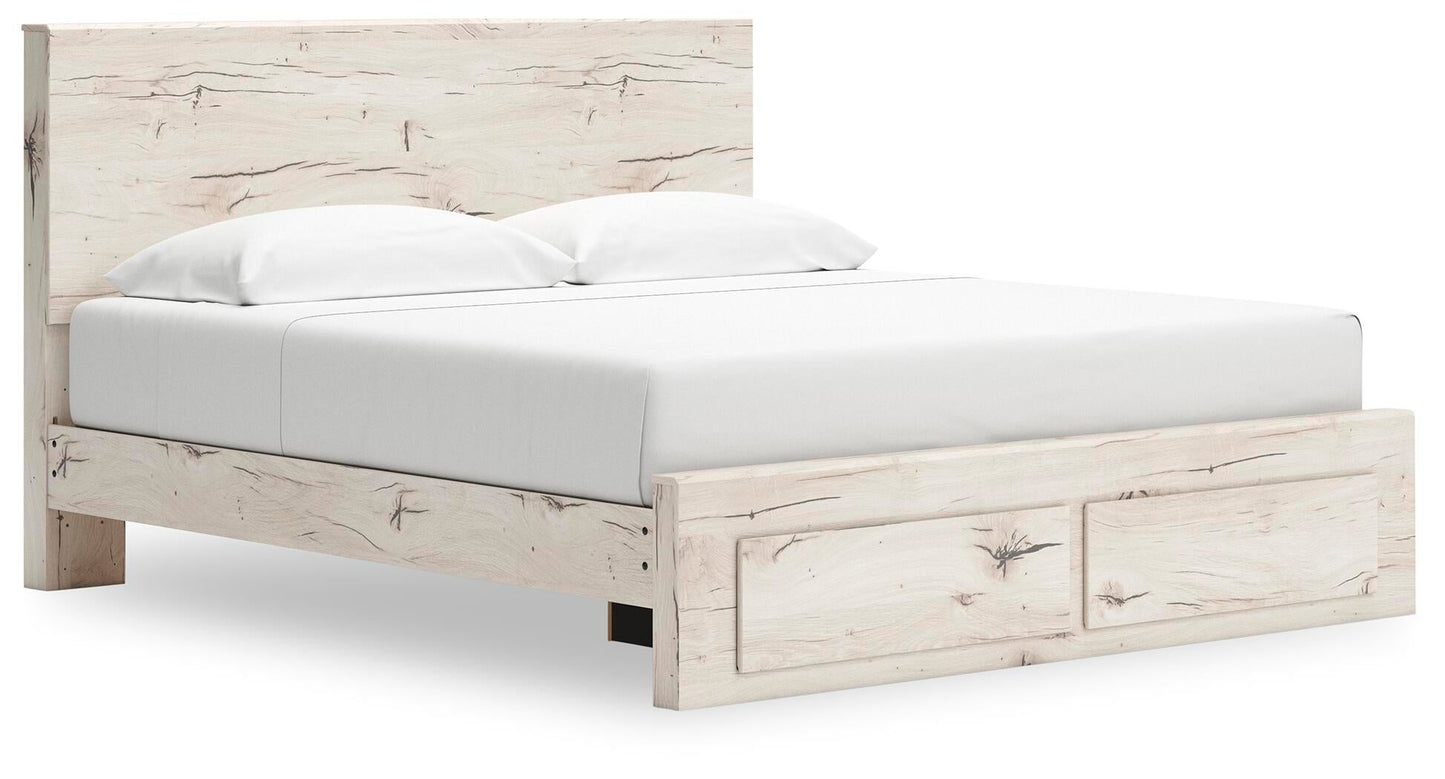Lawroy  Panel Storage Bed, Dresser, Mirror, Chest And Nightstand