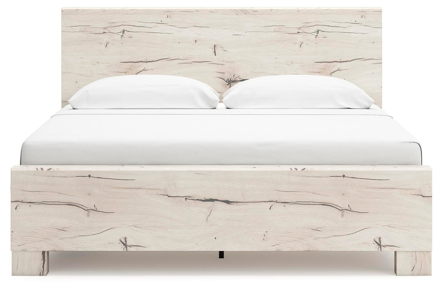 Lawroy  Panel Bed With Storage, Dresser And Mirror
