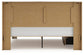 Lawroy  Panel Bed With Storage, Dresser And Mirror
