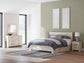 Lawroy  Panel Bed With Storage, Dresser, Mirror And Nightstand