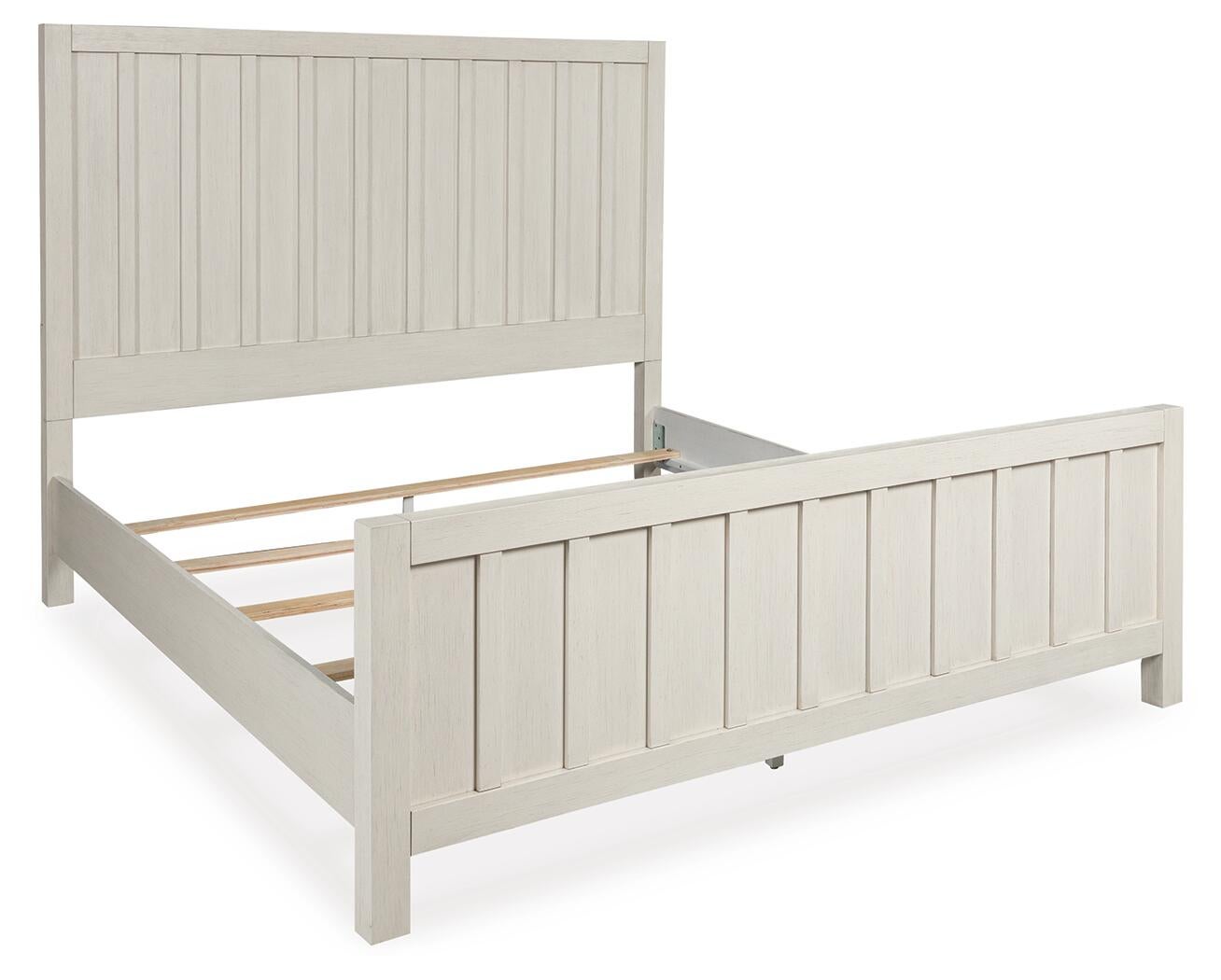 Shaybrock California  Panel Bed, Dresser And Mirror