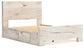 Lawroy  Panel Bed With Storage, Dresser And Mirror