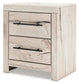 Lawroy  Panel Bed With Storage, Dresser, Mirror And Nightstand