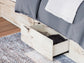 Lawroy  Panel Bed With Storage, Dresser, Mirror And Nightstand