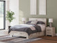 Lawroy  Panel Bed With Storage, Dresser, Mirror And Nightstand
