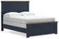 Landocken  Panel Bed, Dresser, Mirror And Nightstand