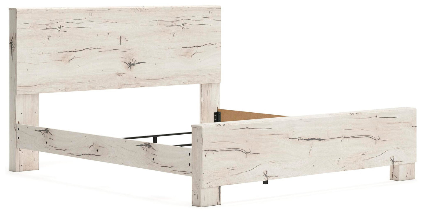 Lawroy  Panel Bed, Dresser, Mirror, Chest And Nightstand