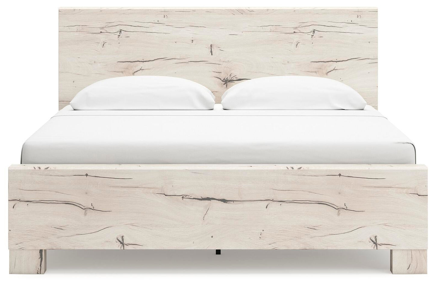 Lawroy  Panel Bed, Dresser, Mirror And Nightstand