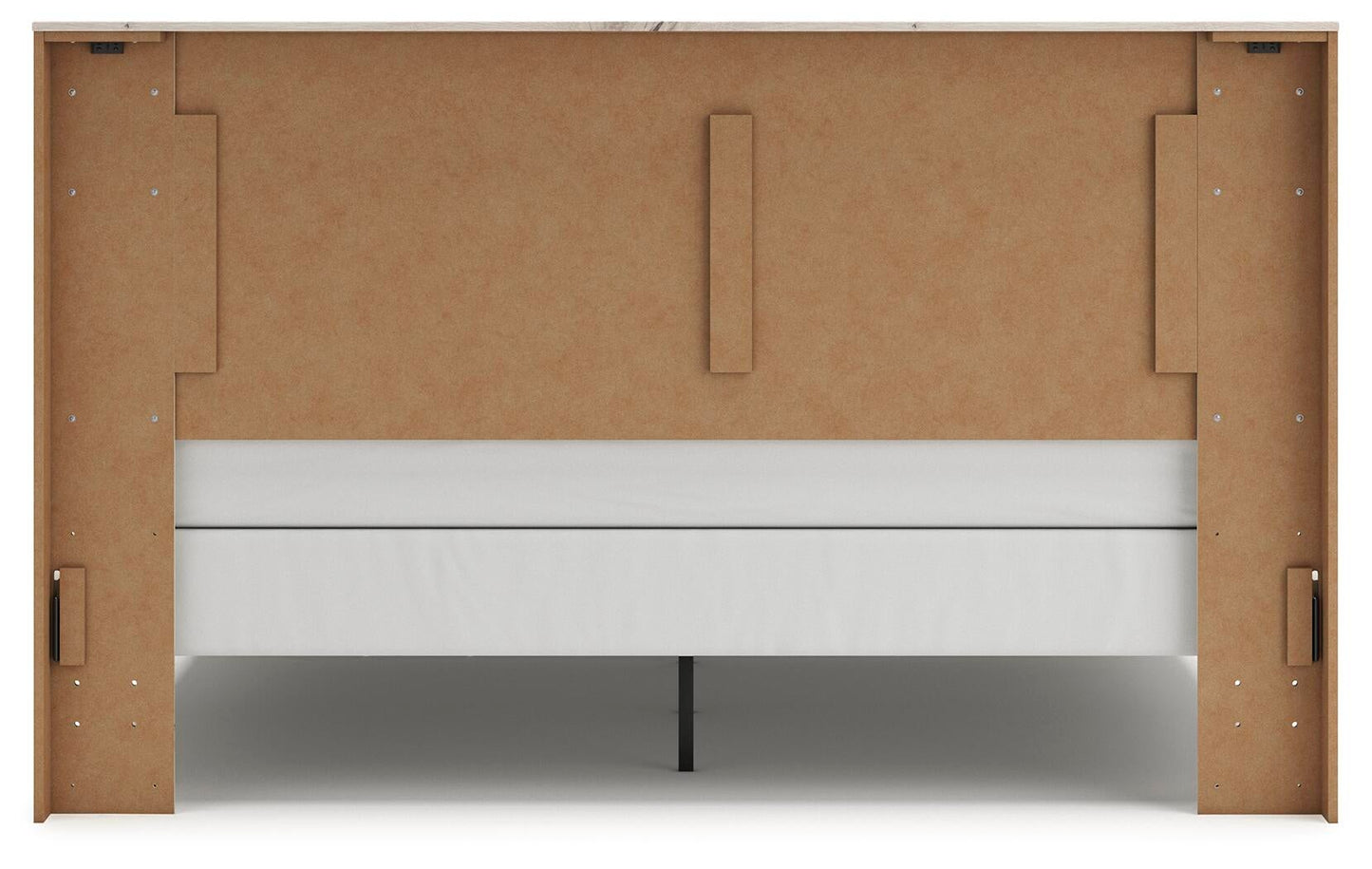 Lawroy  Panel Bed, Dresser, Mirror And Nightstand