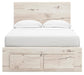Lawroy  Panel Storage Bed, Dresser, Mirror And Nightstand