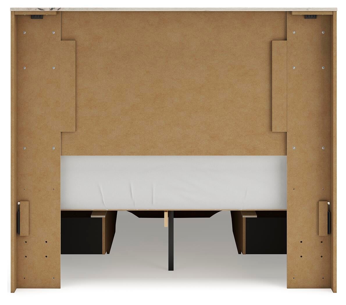 Lawroy  Panel Storage Bed, Dresser, Mirror And Nightstand