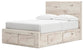 Lawroy  Panel Storage Bed, Dresser, Mirror, Chest And Nightstand