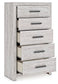 Cayboni  Panel Bed, Dresser, Mirror, Chest And Nightstand