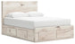 Lawroy  Panel Storage Bed, Dresser And Mirror